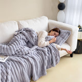 Coperta Morbida in Velluto Soft – Doppio Strato, Calda e Spessa, Plaid Copriletto
