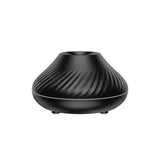 Nuovo diffusore di aromi a fiamma vulcanica, lampada a olio essenziale da 130 ml, umidificatore portatile USB con luce notturna a colori, nebulizzatore, luce LED