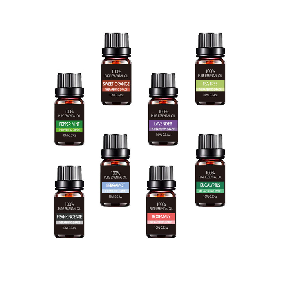 Set Oli Essenziali Naturali – Bestseller Aromaterapia per Diffusore, Idea Regalo