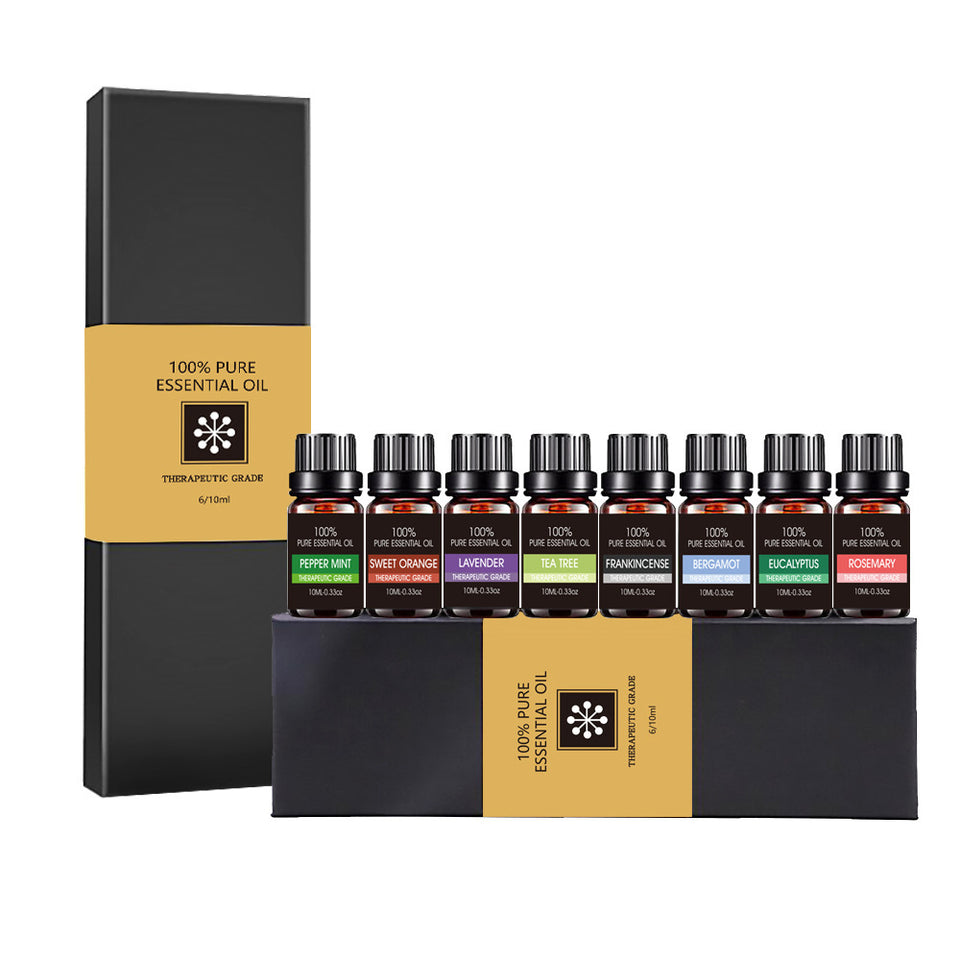 Set Oli Essenziali Naturali – Bestseller Aromaterapia per Diffusore, Idea Regalo