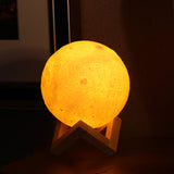 Diffusore a Forma di Luna – Luce Notturna Atmosferica Multi-Funzione