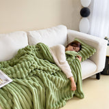 Coperta Morbida in Velluto Soft – Doppio Strato, Calda e Spessa, Plaid Copriletto