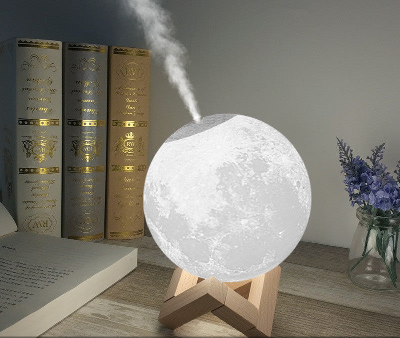 Diffusore a Forma di Luna – Luce Notturna Atmosferica Multi-Funzione