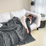 Coperta Morbida in Velluto Soft – Doppio Strato, Calda e Spessa, Plaid Copriletto