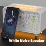 Diffusore 3-in-1 – Speaker Bluetooth, Luce Notturna + Umidificatore, 8 Suoni Naturali Combinabili