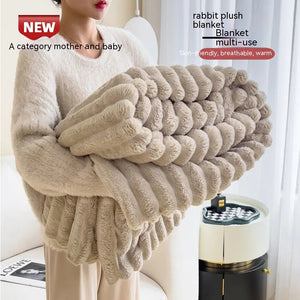 Coperta Morbida in Velluto Soft – Doppio Strato, Calda e Spessa, Plaid Copriletto