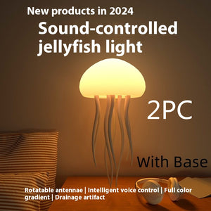 Lampada Medusa LED – Luci Notturne Portatili per Tavolo, Letto e Decorazione Smart